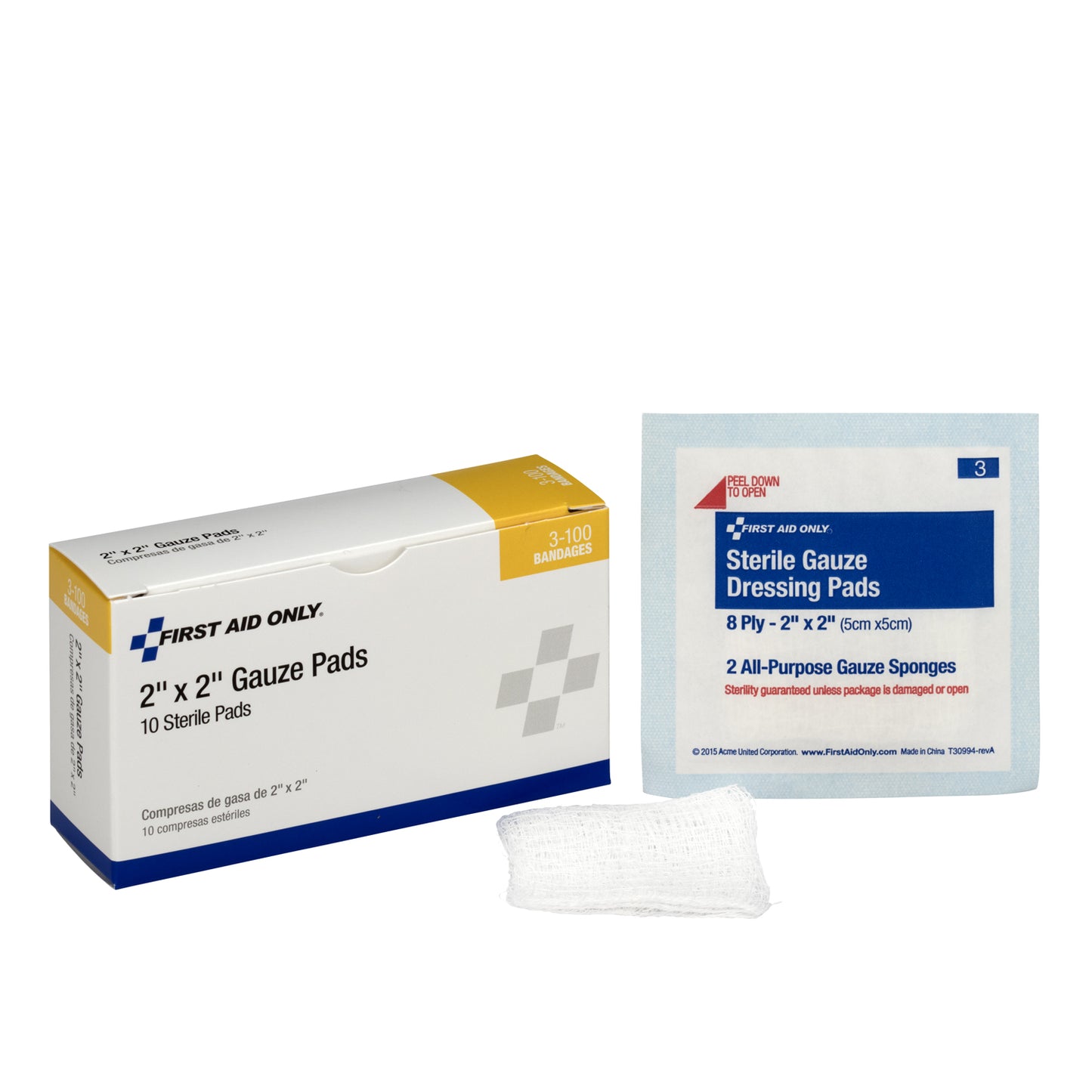 FIRST AID ONLY/ACME UNITED WOUND CARE, 10 per box