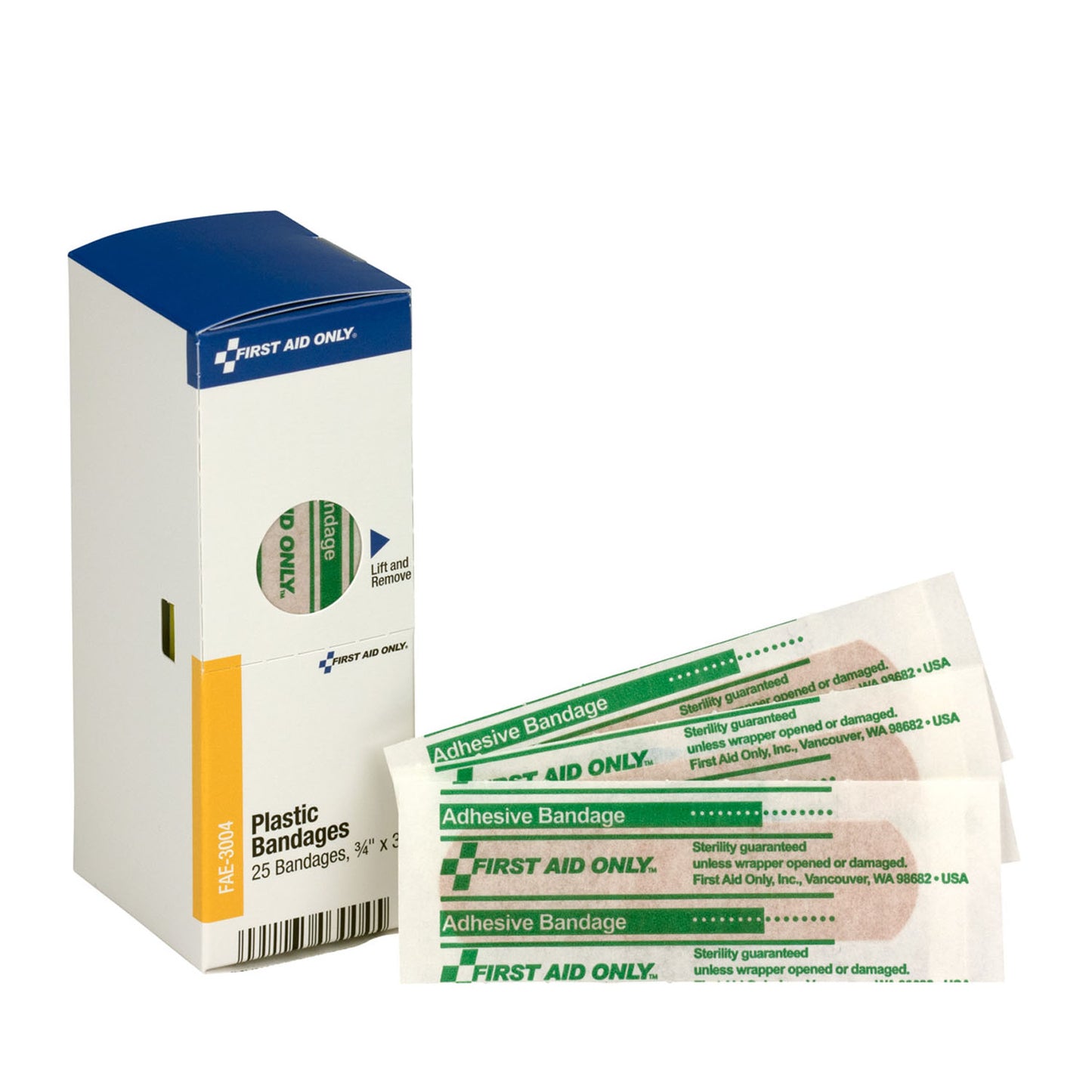 FIRST AID ONLY/ACME UNITED REFILL ITEMS FOR KITS, 25 per box