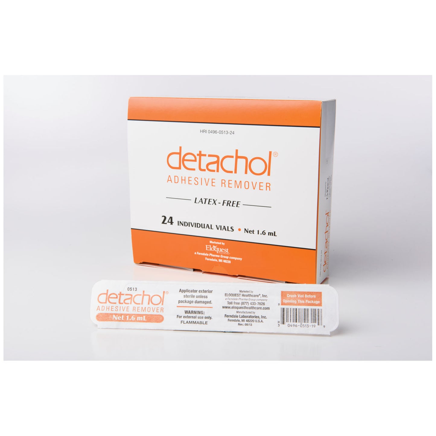 FERNDALE DETACHOL ADHESIVE REMOVER, 24 per box