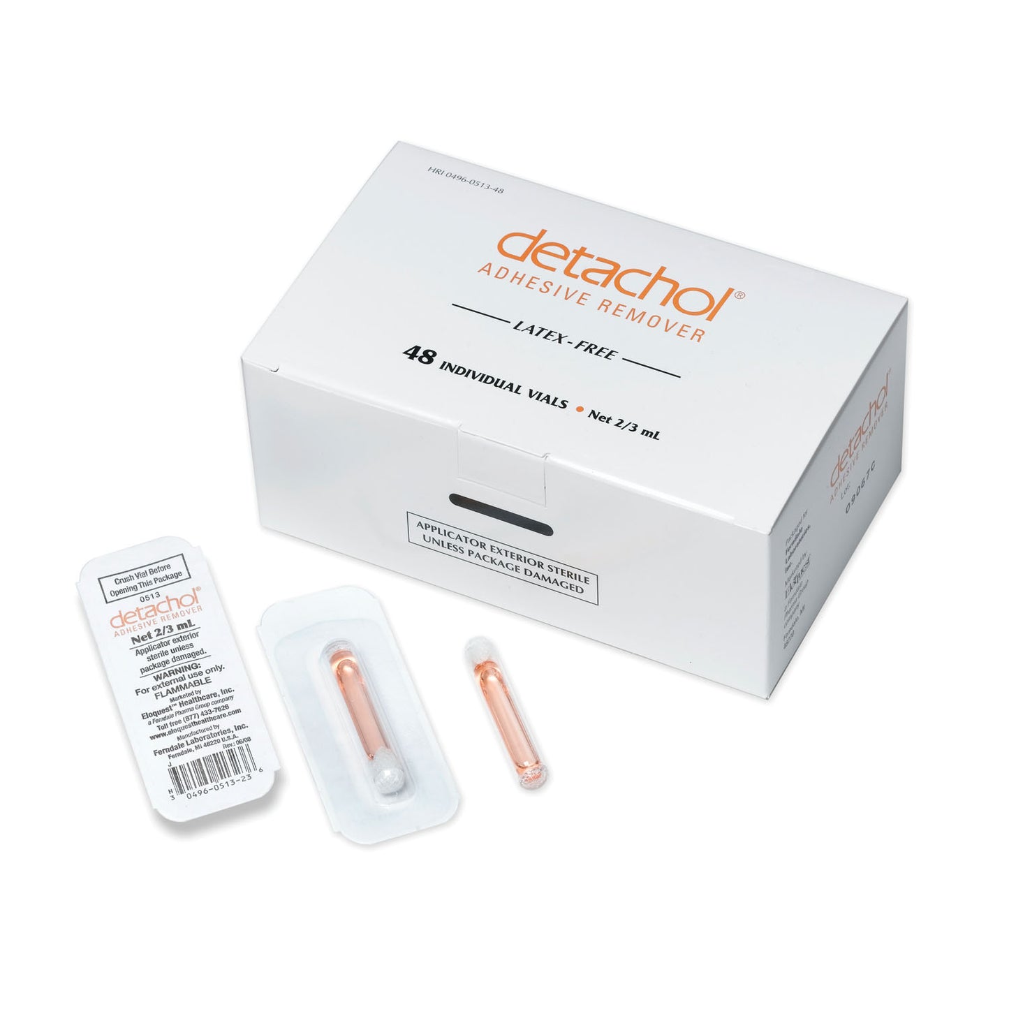 FERNDALE DETACHOL ADHESIVE REMOVER, 48 per box