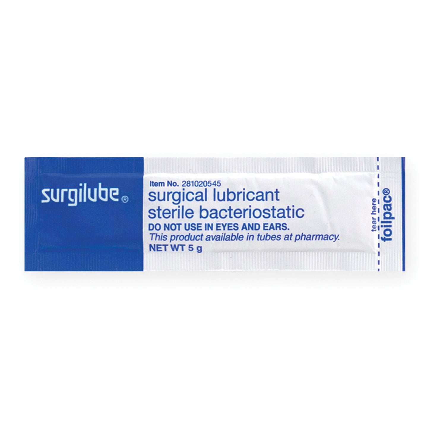HR SURGILUBE SURGICAL LUBRICANT, 144 per box