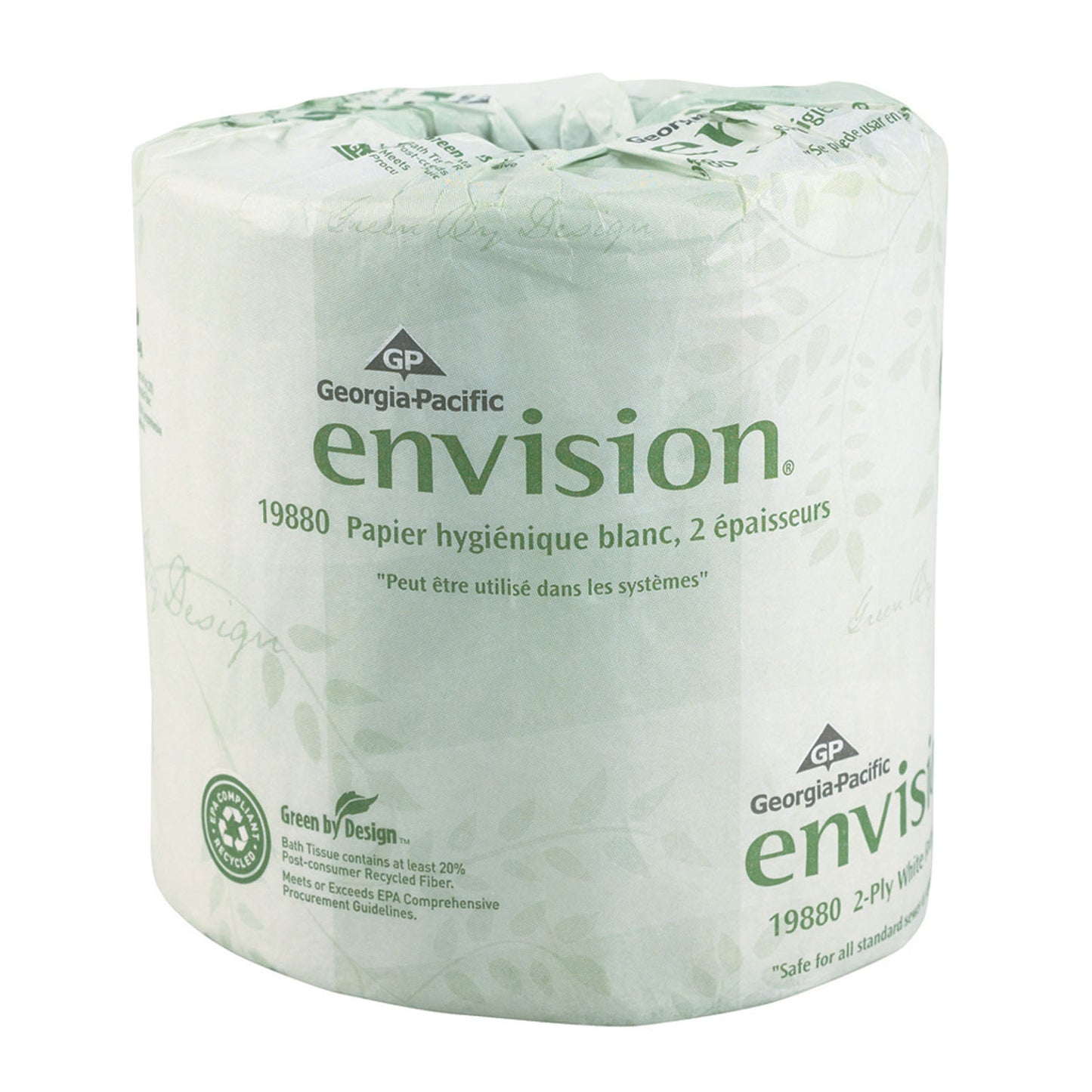 GEORGIA-PACIFIC PACIFIC BLUE BASIC BATHROOM TISSUE, 80 rolls per case