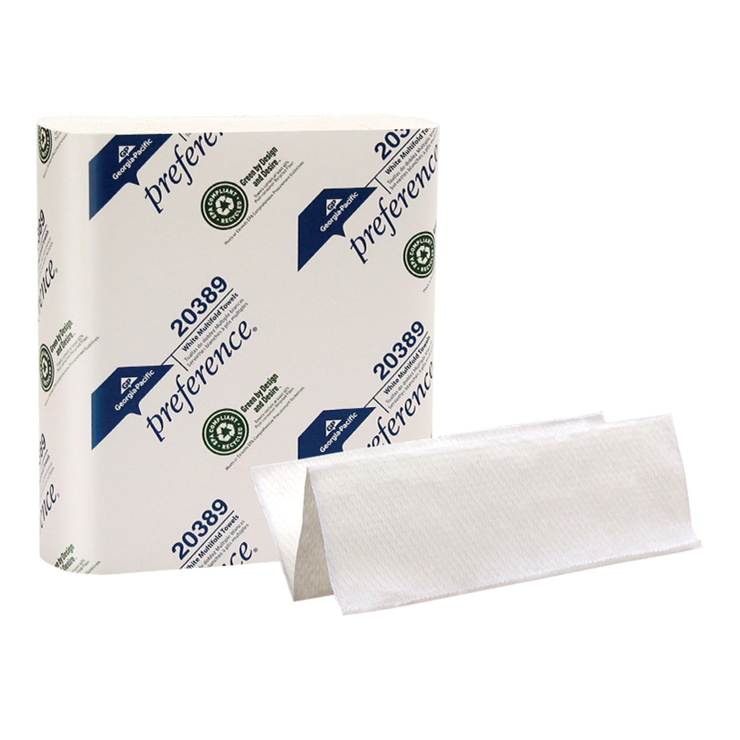 GEORGIA-PACIFIC PREFERENCE TOWELS, 250 count per pack, 16 packs per case