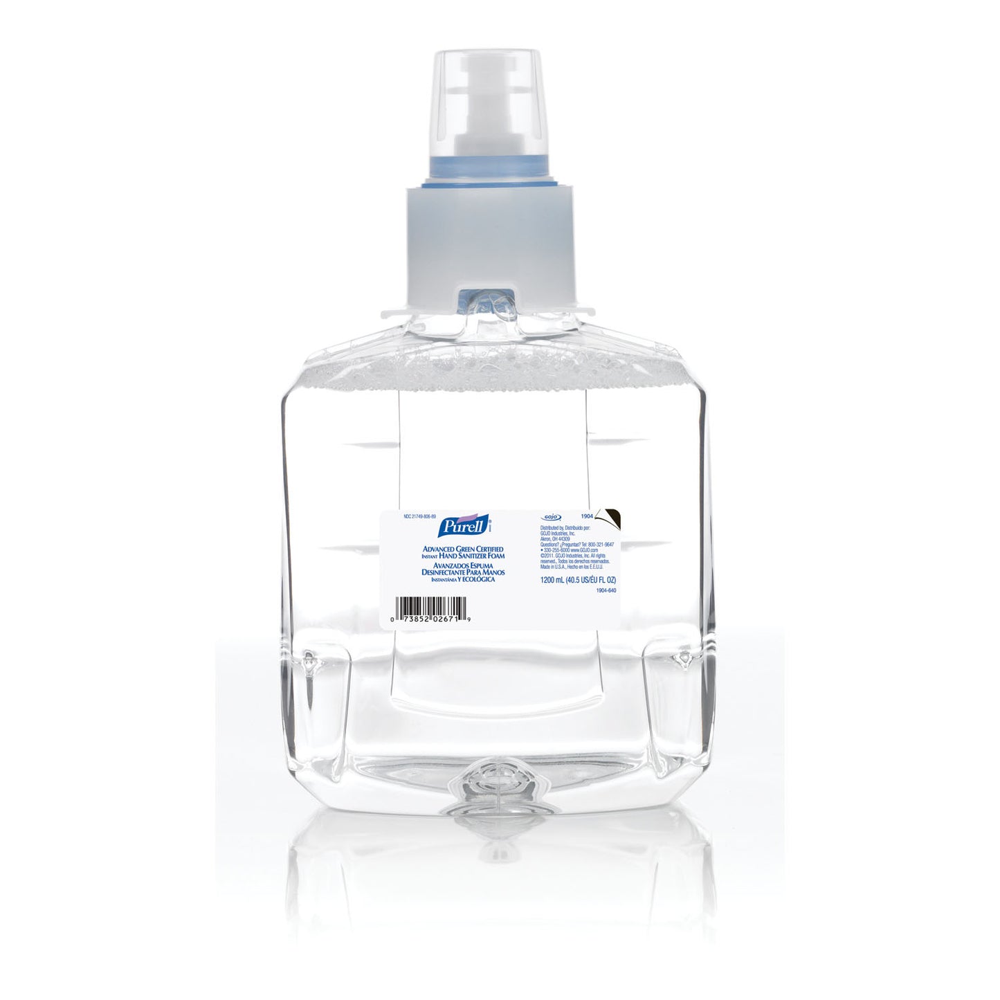 GOJO PURELL LTX-12 ADVANCED GREEN CERTIFIED INSTANT HAND SANITIZER, 2 per case