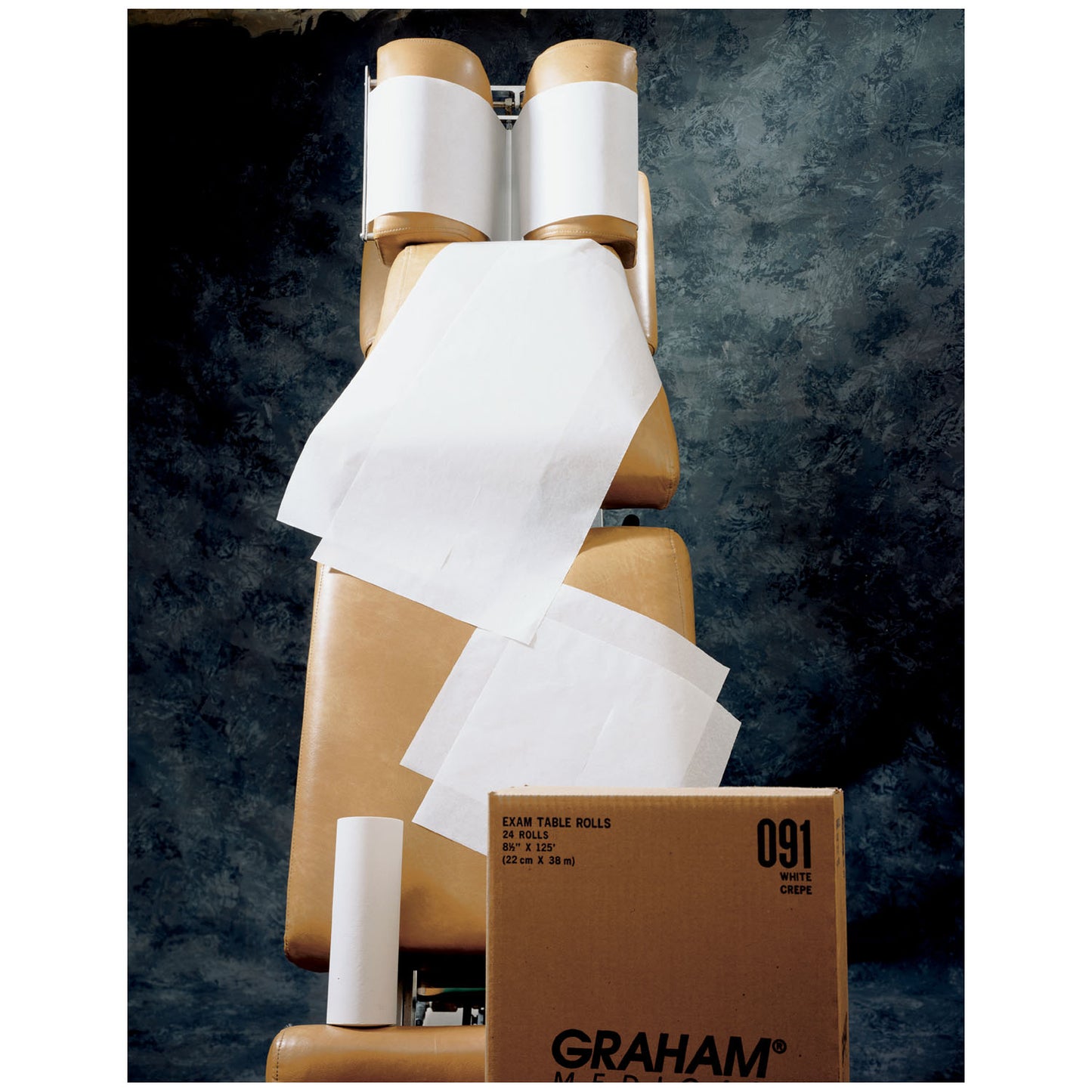 GRAHAM MEDICAL CHIROPRACTIC QUALITY HEADREST PAPERS, 25 per case