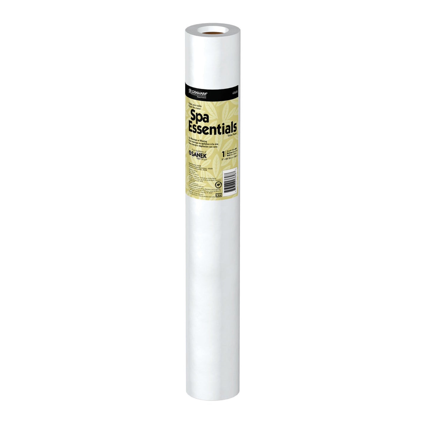 GRAHAM MEDICAL SPA - QUALITY MASSAGE TABLE PAPER, 12 rolls per case