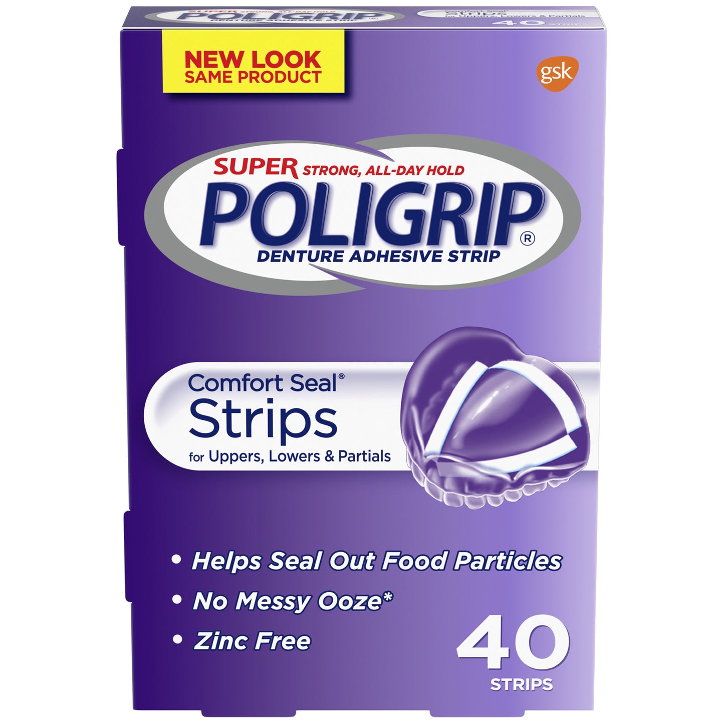 HALEON POLIGRIP® DENTURE ADHESIVE