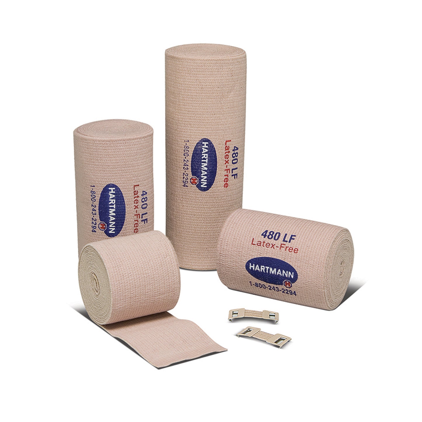 HARTMANN USA DELUXE 480 LF ELASTIC BANDAGES, 10 per pack, 6 packs per case