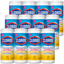 CLOROX COMMERCIAL SOLUTIONS DISINFECTING WIPES, 12 per case