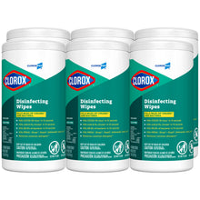CLOROX COMMERCIAL SOLUTIONS DISINFECTING WIPES, 6 per case