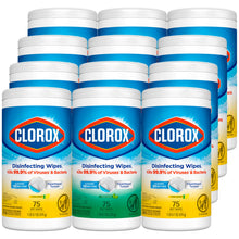 CLOROX COMMERCIAL SOLUTIONS DISINFECTING WIPES, 4 per case