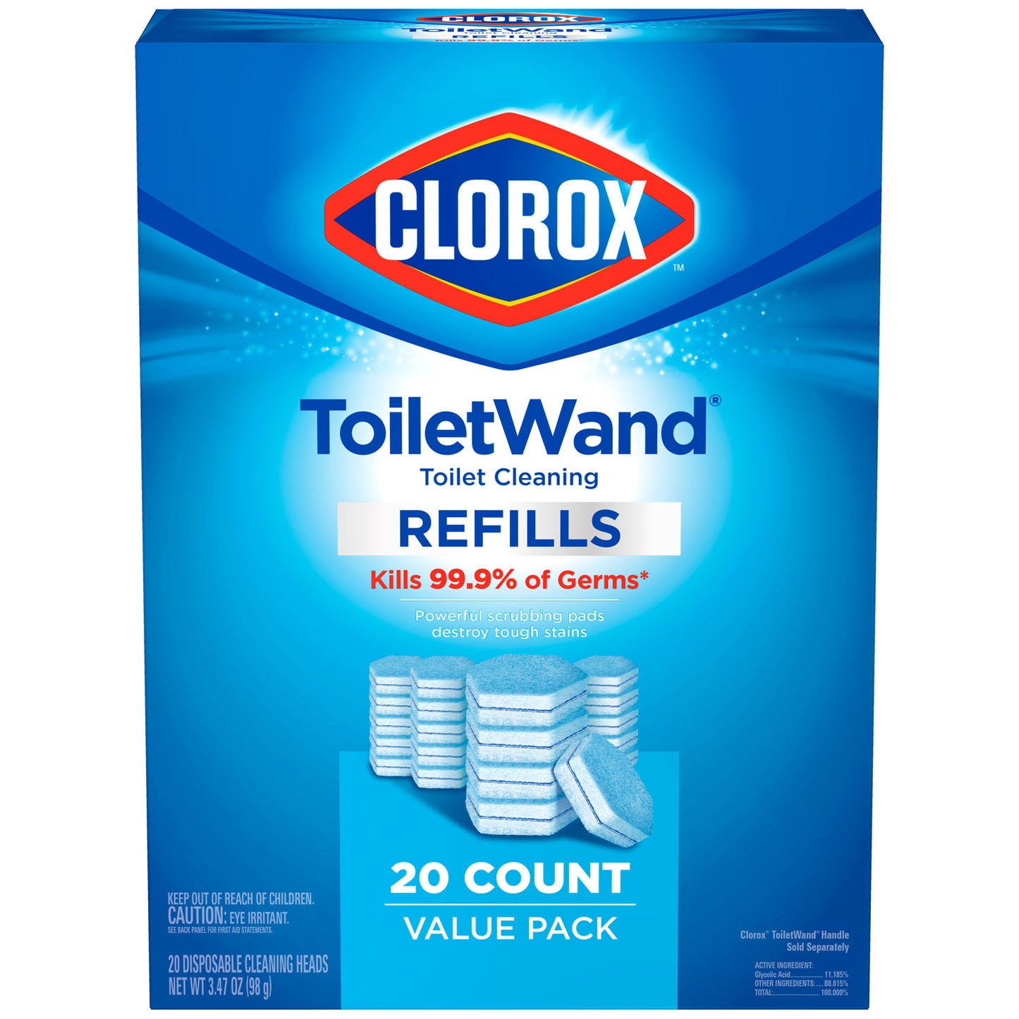 CLOROX TOILET BOWL CLEANER, 4 per case