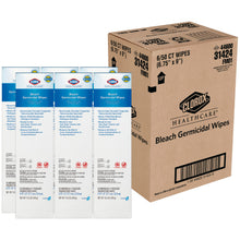 CLOROX HEALTHCARE BLEACH GERMICIDAL CLEANERS, 50 per pack, 6 packs per case