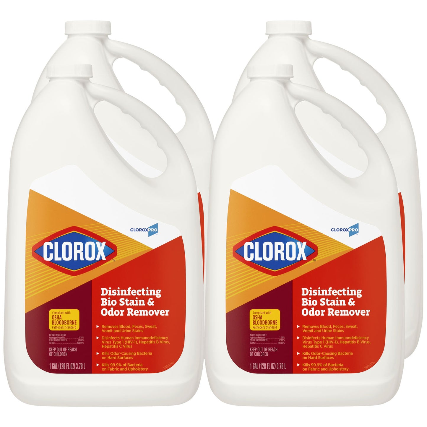 CLOROX DISINFECTING PRODUCTS, 4 per case