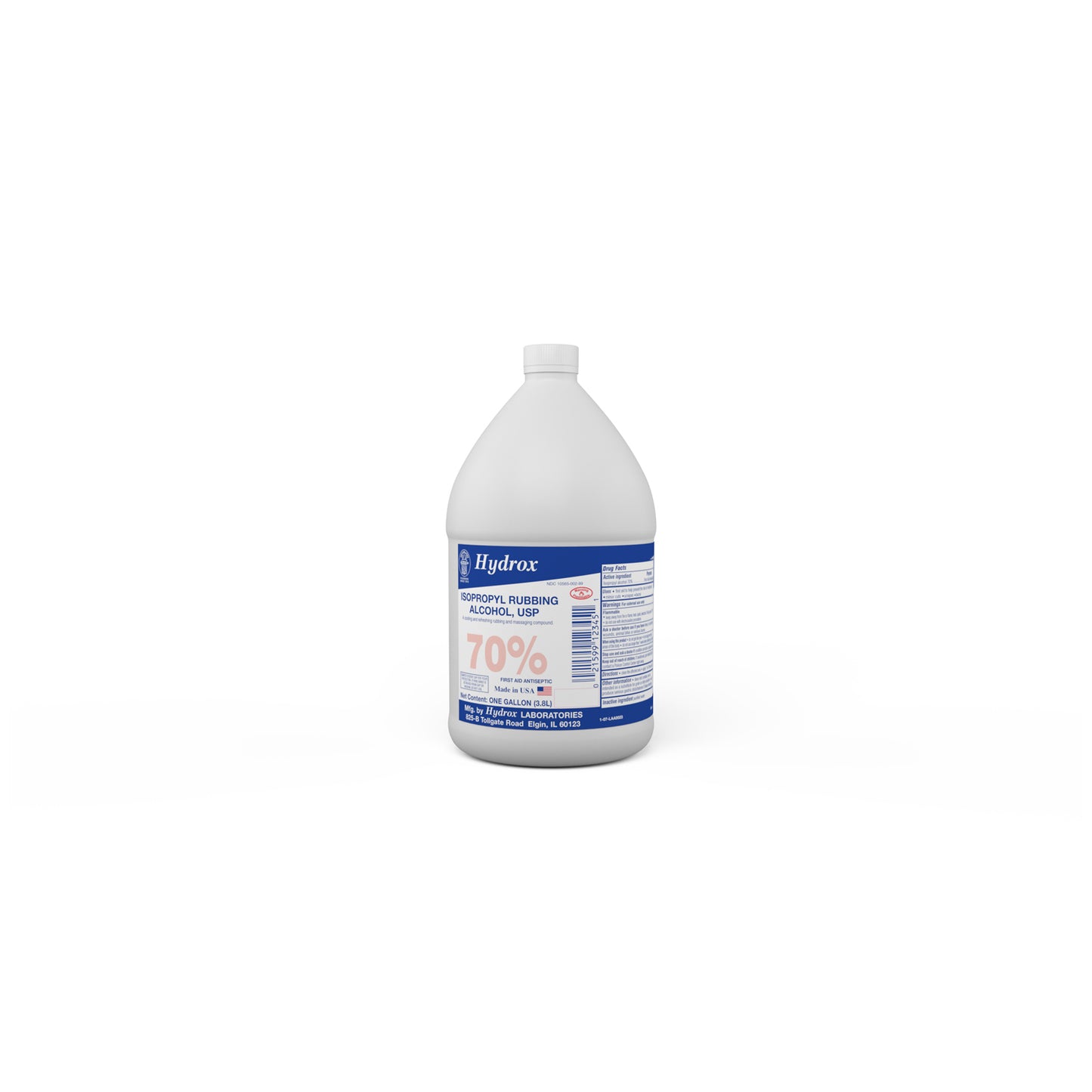 HYDROX LABORATORIES ISOPROPYL ALCOHOL, 4 bottles per case