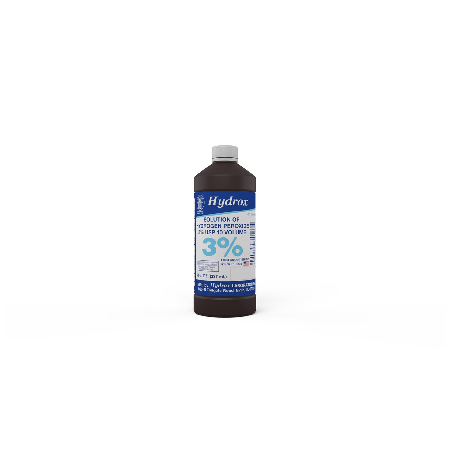HYDROX LABORATORIES HYDROGEN PEROXIDE, 12 bottles per case