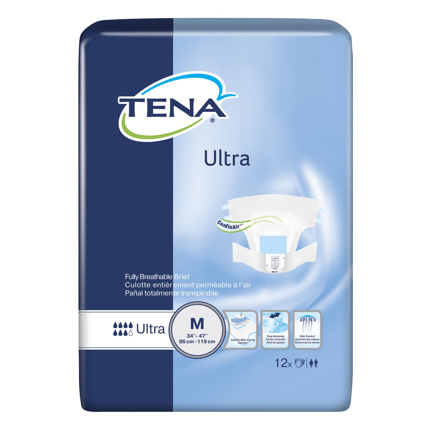 ESSITY HMS TENA ULTRA BRIEF, 12 per pack, 8 packs per case