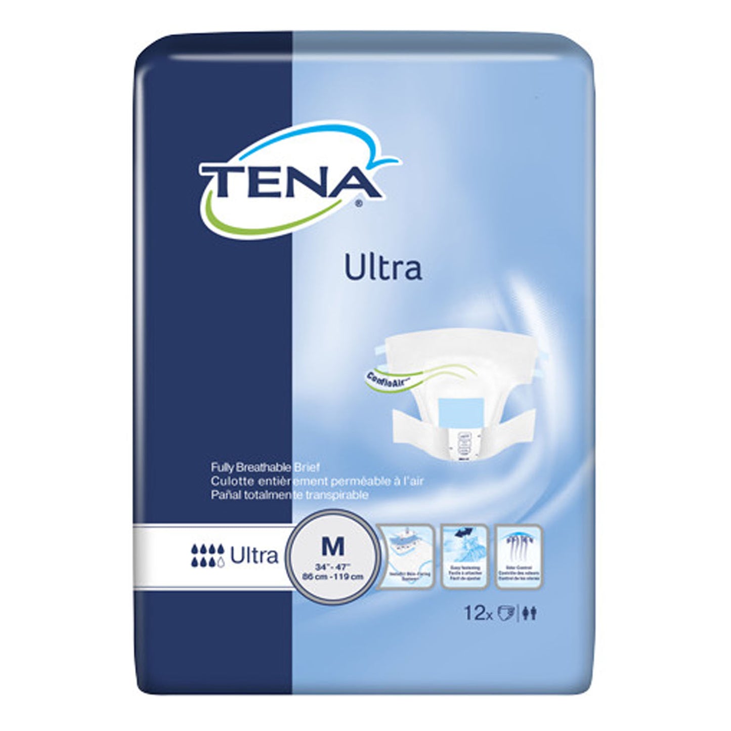 ESSITY HMS TENA ULTRA BRIEF, 12 per pack, 6 packs per case