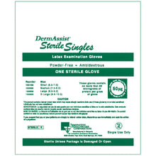 INNOVATIVE DERMASSIST POWDER-FREE STERILE LATEX EXAM GLOVES, 100 per box, 4 boxes per case