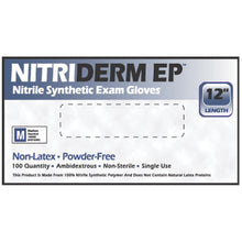 INNOVATIVE NITRIDERM EP NITRILE SYNTHETIC POWDER-FREE EXAM GLOVES, 100 per box, 10 boxes per case