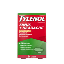 KENVUE TYLENOL CAPLETS & TABLETS, 6 per box, 8 boxes per case