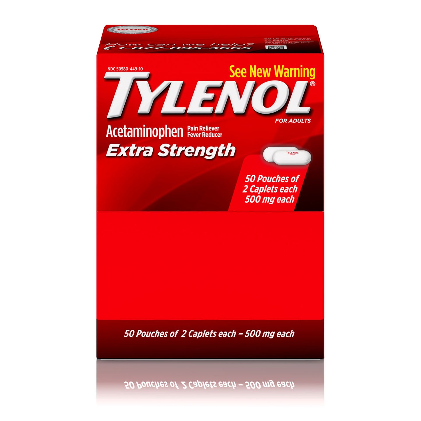 KENVUE TYLENOL CAPLETS & TABLETS, 36 boxes per case
