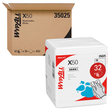KIMBERLY-CLARK WYPALL WIPERS, 26 per pack, 32 packs per case