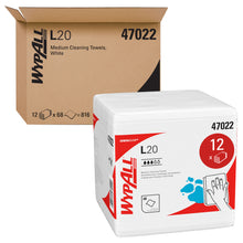 KIMBERLY-CLARK WYPALL WIPERS, 68 per box, 12 boxes per case