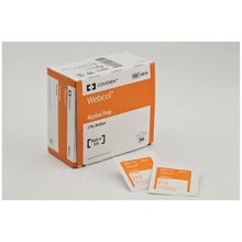 CARDINAL HEALTH WEBCOL ALCOHOL PREP PADS, 200 per box, 20 boxes per case