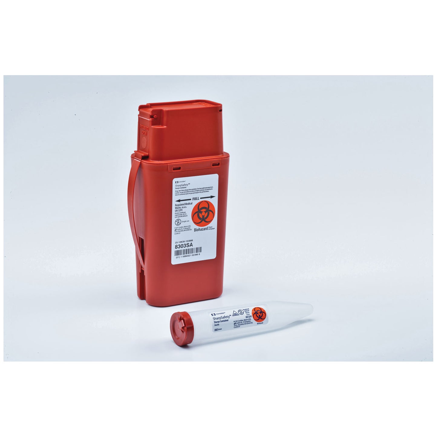 CARDINAL HEALTH TRANSPORTABLE SHARPS CONTAINERS, 20 per case