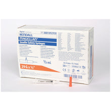 CARDINAL HEALTH MAGELLAN INSULIN & TB SAFETY SYRINGE, 50 per box, 10 boxes per case