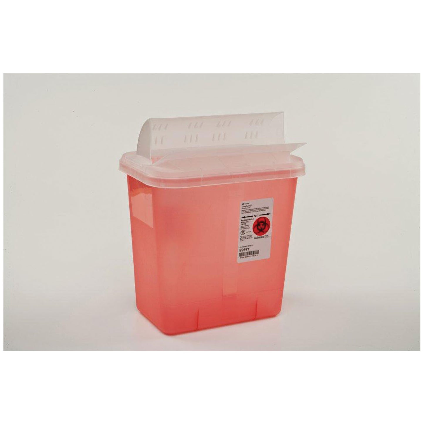 CARDINAL HEALTH MULTI-PURPOSE CONTAINERS W/HORIZONTAL-DROP OPENING, 20 per case