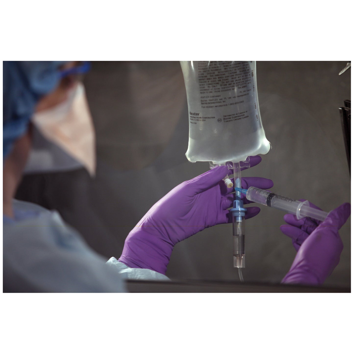 HALYARD PURPLE NITRILE-XTRA STERILE EXAM GLOVES, 50 per box, 4 boxes per case