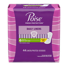 KIMBERLY-CLARK POISE LINERS, 44 per pack, 6 packs per case