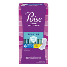 KIMBERLY-CLARK POISE PADS, 18 per pack, 4 packs per case