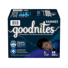 KIMBERLY-CLARK GOODNITES UNDERPANTS, 34 per pack, 1 pack per case