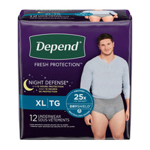 KIMBERLY-CLARK DEPEND NIGHT DEFENSE UNDERWEAR, 12 per pack, 4 packs per case