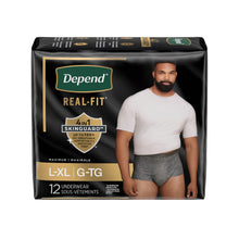 KIMBERLY-CLARK DEPEND PREMIUM UNDERWEAR, 12 per pack, 2 packs per case
