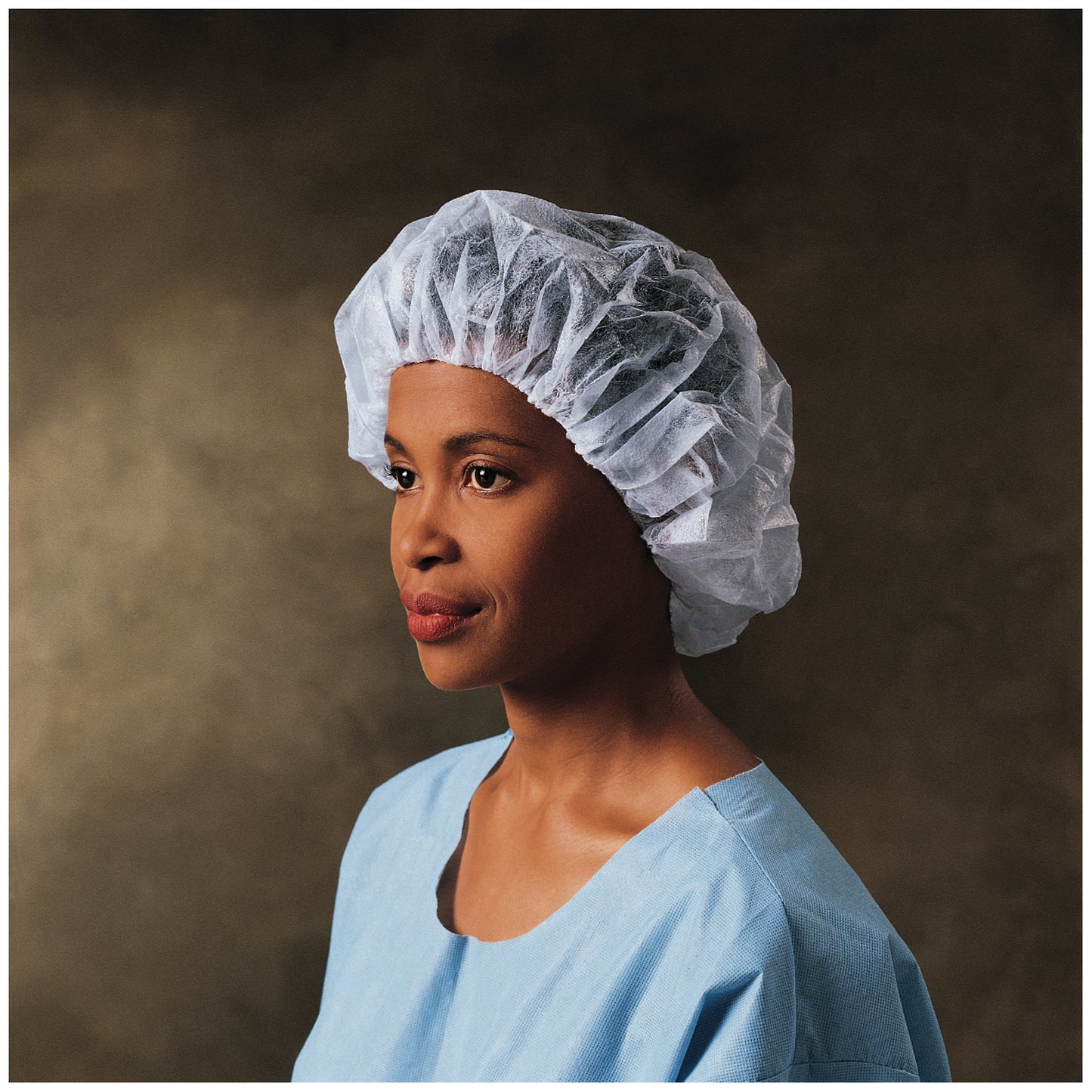 HALYARD BOUFFANT CAP, 100 per carton, 3 cartons per case