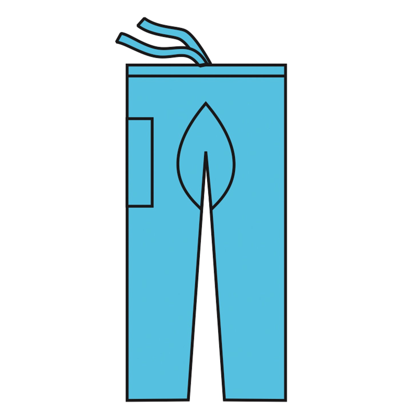 HALYARD SCRUB SUIT, 48 per case