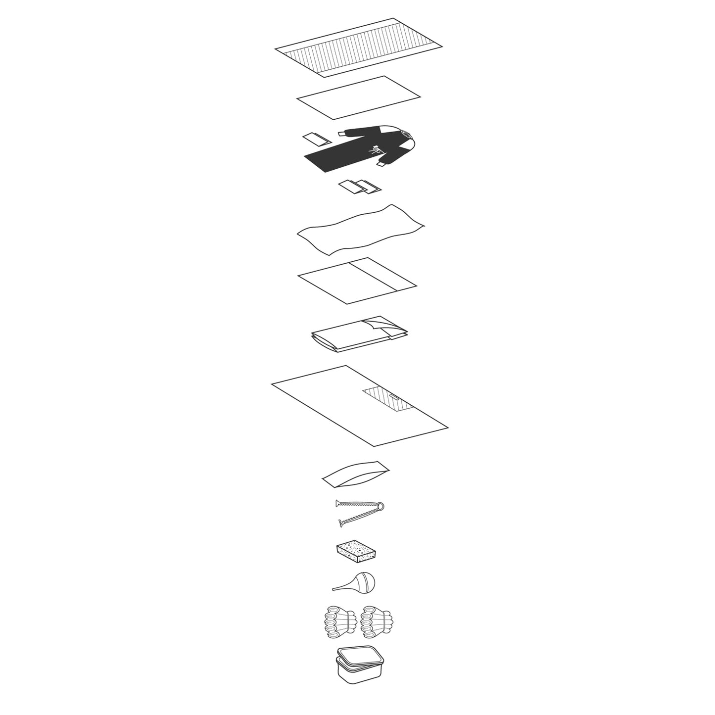 HALYARD O.B. PACK IV, 5 per case