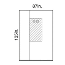 HALYARD DRAPES, 16 per case