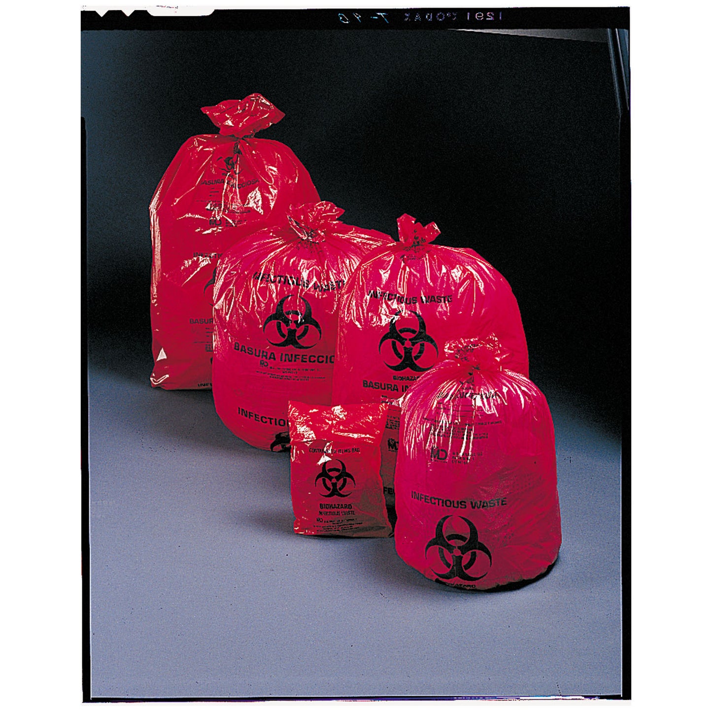 MEDEGEN SAF-T-SEAL WASTE INFECTIOUS BAGS, 1000 per case