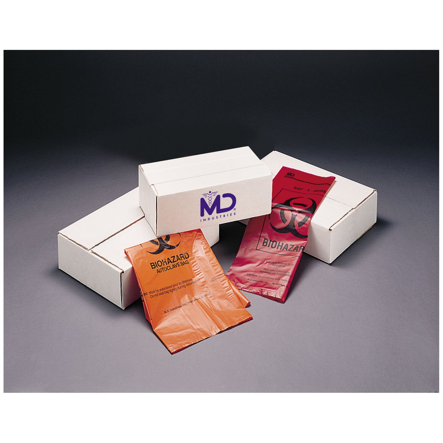 MEDEGEN SAF-T-SURE AUTOCLAVABLE DECONTAMINATION BAGS