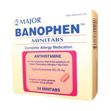 MAJOR ALLERGY CAPLETS, 24 per case