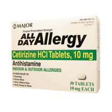 MAJOR ALLERGY TABLETS, 24 per case