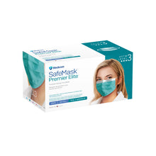 MEDICOM SAFE+MASK PREMIER ELITE EARLOOP MASK, 50 per box, 10 boxes per case