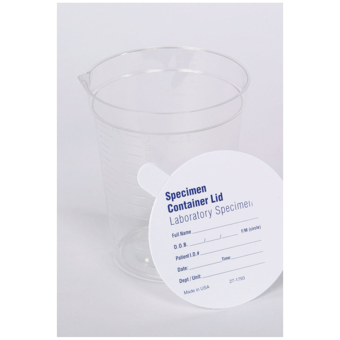 MEDEGEN GENT-L-KARE NON-STERILE SPECIMEN CONTAINERS