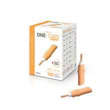MEDIVENA ONE-CARE PLUS SAFETY LANCETS, 100 per box