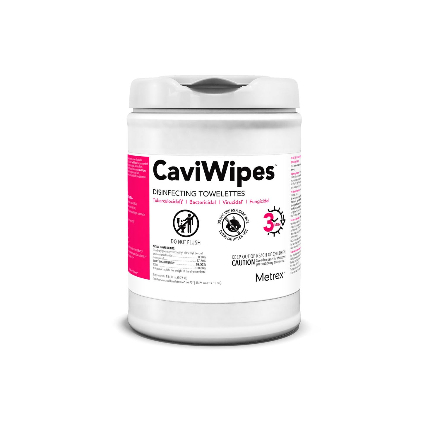 METREX CAVIWIPES DISINFECTING TOWELETTES